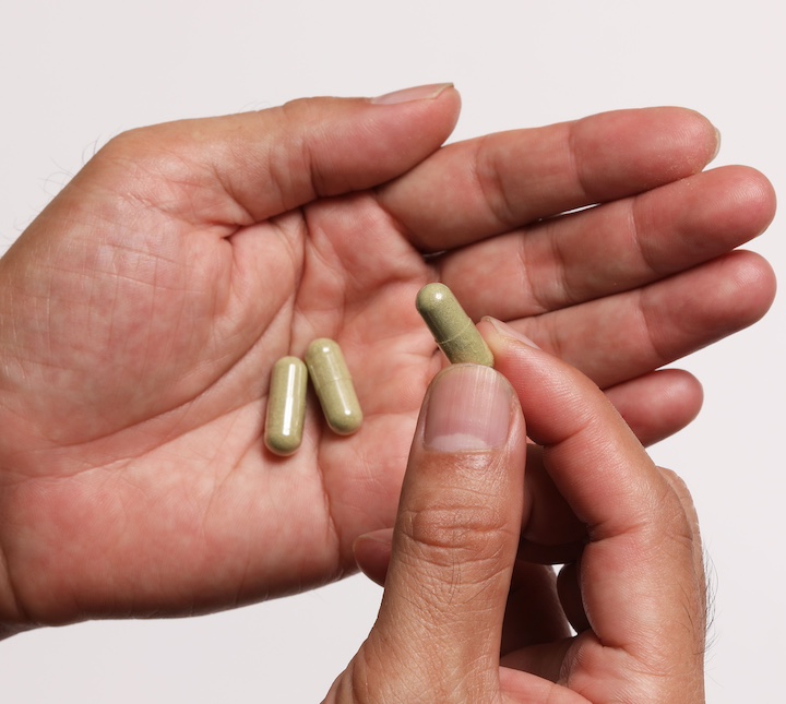 Cápsulas de moringa