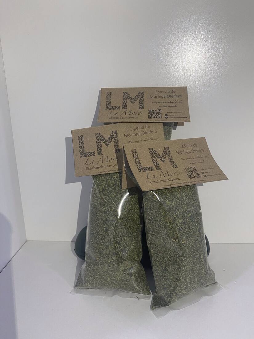 Especia de hojas de Moringa La Moré